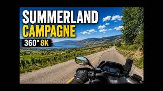 Miniature : 360° 8K🏍️🌄 SUMMERLAND CAMPAGNE RIDE   🌄🏍️