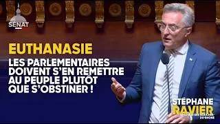 Miniature : Sénat 🇫🇷 Euthanasie : les parlementaires doivent s'en remettre au peuple plutôt que s’obstiner !