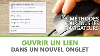Miniature : 3 façons d'ouvrir un lien dans un nouvel onglet