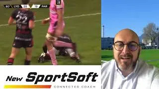 Miniature : relance de jeu rugby
