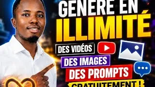 Miniature : Génère en illimité des images ,des vidéos et prompts gratuitement #ia #astuces #videoia 