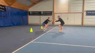 Miniature : réflexe et concentration au tennis