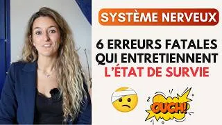 Miniature : ⚠️ 6 erreurs qui dérèglent ton système nerveux !