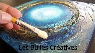 Miniature : Peinture Acrylique Abstraite Texturée
