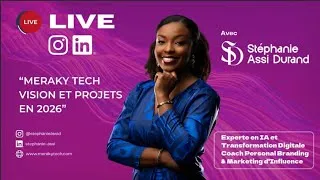 Miniature : 🔔MERAKY TECH, VSION ET PROJETS EN 2026 (Live complet 2026)