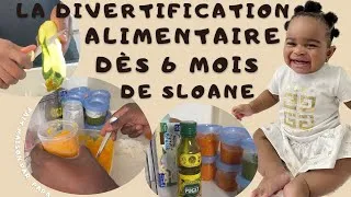 Miniature : Sloane commence les petits pots 😋