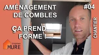 Miniature : Aménagement de combles (4) : les volumes prennent enfin forme !
