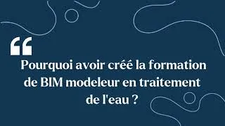 Miniature : Stereau lance la première Licence professionnelle BIM Modeleur en traitement de l'eau