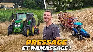 Miniature : UN JD A LA PAILLE ET RAMASSAGE AVEC MA NOUVELLE MACHINE !