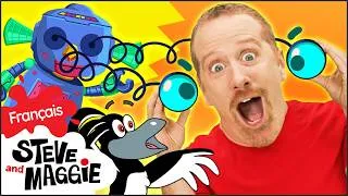 Miniature : Aventure sur l'île aux animaux | Toy Robot pour les enfants ET PLUS avec Steve et Maggie Français