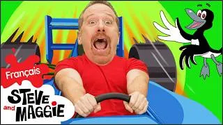Miniature : Apprendre à faire sur le pot | Histoire de la voiture jouet ET PLUS avec Steve et Maggie Français