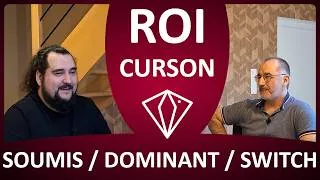 Miniature : Roi Curson, un adepte des relations D/s, d'abord soumis puis dominant, investi dans la prévention.
