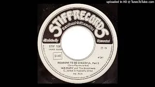 Miniature : Ian Dury And The Blockheads – Reasons To Be Cheerful, Part 3 (Extended Single Version 1979)