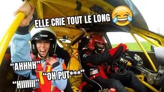 Miniature : ELLE CRIE TOUT LE LONG 🤣 Baptême avec Steve Maire au Circuit de l'Anneau du Rhin - SC COMPETITION