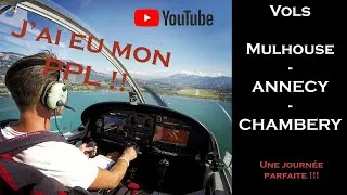 Miniature : Décollage de Mulhouse pour Annecy puis Chambéry en avion, une journée juste parfaite !!
