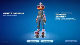 Miniature : NOUVEAU SKIN OFFICIER BEIGNET sur FORTNITE