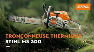 Miniature : La nouvelle MS 300, puissante et légère pour les travaux forestiers | STIHL