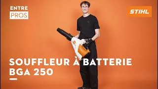 Miniature : Le BGA 250 : le plus puissant des souffleurs à main à batterie | ENTRE PROS