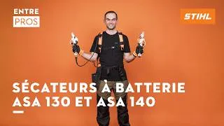 Miniature : Les nouveaux sécateurs à batterie STIHL ASA 130 et 140 | ENTRE PROS