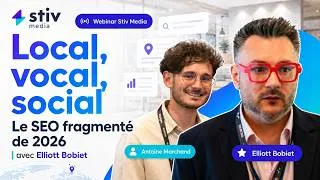 Miniature : Local, vocal, social: le SEO fragmenté de 2026- Elliott Bobiet