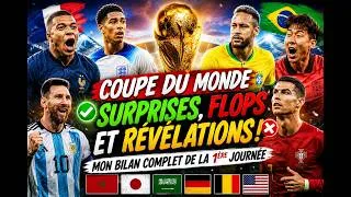 Miniature : 🚨 Coupe du Monde : surprises, flops et révélations ! Mon bilan complet de la 1ère journée
