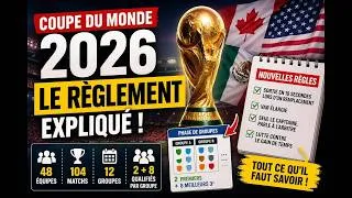 Miniature : Coupe du monde 2026: le réglement expliqué simplement!