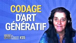 Miniature : Parcours d'artiste en Generative Art Coding | Kusameh Omala