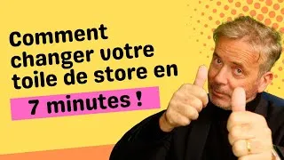 Miniature : Ils changent une toile de store en 7 minutes chrono ! (Incroyable)