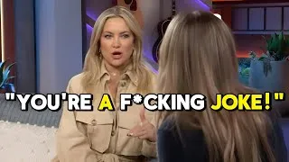 Miniature : Gwen Stefani Walks Off Kelly Clarkson's Show During Heated Arguement.