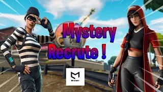 Miniature : JE RECRUTE DANS MA TEAM E-Sport FORTNITE ! ( MYSTERY E-Sport ) !