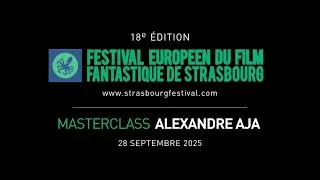 Miniature : Masterclass | Alexandre Aja | FEFFS 2025
