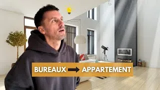 Miniature : 40 000€ de Plus Value en Transformant des Bureaux en Appartement