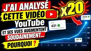 Miniature : J'ai analysé cette video Youtube… pourquoi ses vues augmentent soudainement