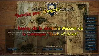 Miniature : Petit replay du dernier scénario de la campagne "Dusk of Dawn"