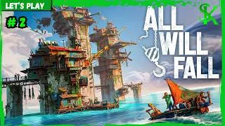 Miniature : ALL WILL FALL [FR] #2 : City builder vertical sur l'eau ! Ressources, électricité ... lets play