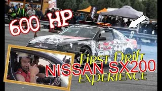 Miniature : NISSAN 200SX V8 600 HP ! acceleration aussi puissante qu'une GT-R ! une drift machina ....