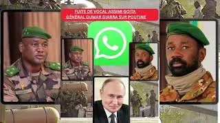 Miniature : 🛑 #urgent #mali Voilà Le Vocal de Putschiste Goita Qui a fuité , Il parle de Poutine à Oumar Diarra