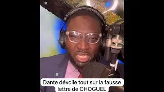 Miniature : #Urgent Dante fait des declaration sur la lettre de choguel