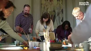 Miniature : Team Building Fresque Tournante : animation artistique et musicale collaborative