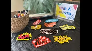 Miniature : BAR À STICKERS DIY