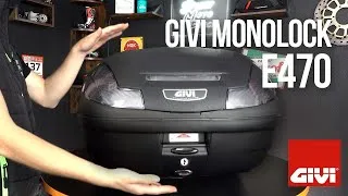 Miniature : Présentation du Top Case GIVI Monolock E470 par Street Moto Piece