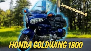 Miniature : TEST : Je teste la moto de mon patron !!! HONDA GOLDWING 1800