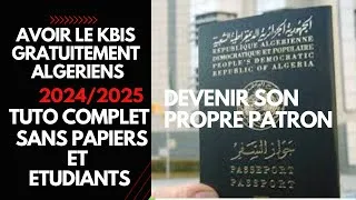 Miniature : Micro entreprise en France : Avantage pour les Algériens Sans Papier et étudiants