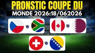 Miniature : PRONOSTIC COUPE DU MONDE 2026 : 18/06/202