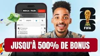 Miniature : MEGAPARI : LE MEILLEUR BOOKMAKER DE LA COUPE DU MONDE 2026 🌍🔥 BONUS EXCLUSIFS