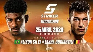 Miniature : Alison Silva  Vs  Lasha Gogishvili (La cage Coaching) - Striker MMA 12 - 25 avril 2026 au Bourget