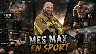 Miniature : Mes MAX en sport, Développé couché, Muscule up, Traction, Dips ...