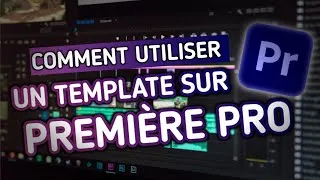 Miniature : COMMENT UTILISER UN TEMPLATE SUR PREMIERE PRO...🎥✨