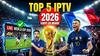Miniature : IPTV World Cup 2026 GRATUIT : Top 5 IPTV pour suivre la FIFA World Cup [Tuto Stable]