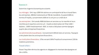 Miniature : L'équilibre Emplois -Ressources (EXERCICE 3)